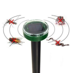 Garden Solar Power Ultrasonic Rodent/Snake  Repellent