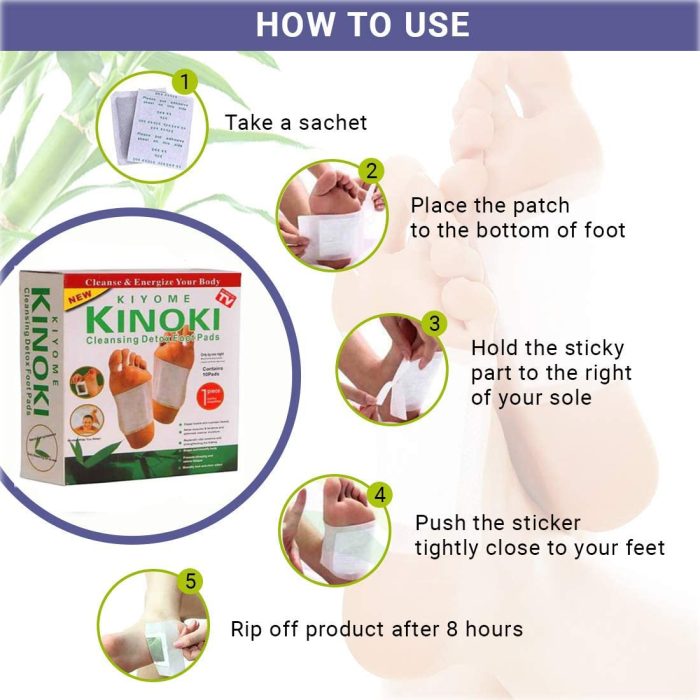 kinoki detox foot patch