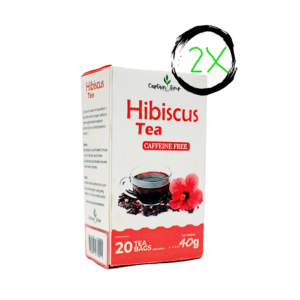 Captain Simp 100% Organic Hibiscus Tea(2 Packs)