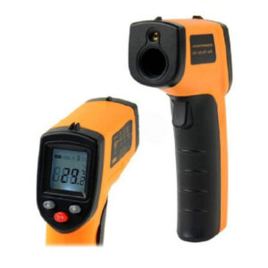 Infrared laser digital thermometer