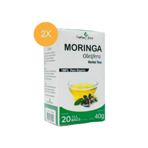 Captain Simp Pure Moringa Oleifera Herbal Tea (2 Packs)