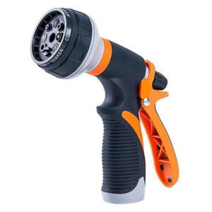 Plastic Heavy Duty Nozzle With 7 Adjustable Watering Patterns
