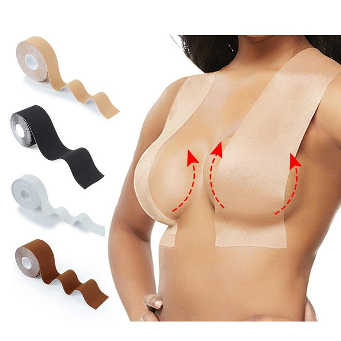 Boob Breast Lift Push Up Tape(5m by 10cm) - Stuffslane
