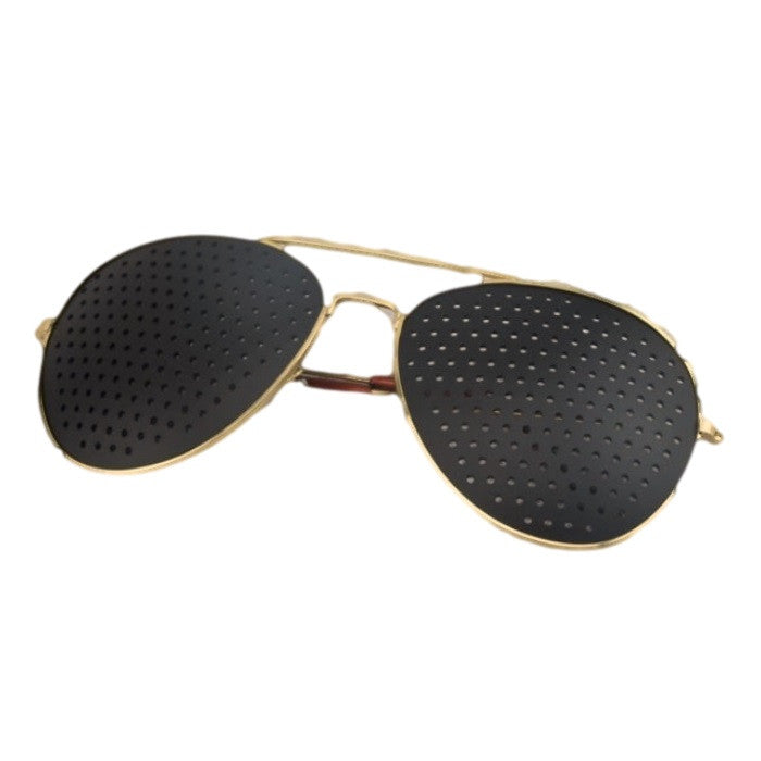 pinhole Pinhole perforated glasses