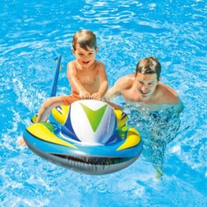 KIDS INFLATABLE WAVE RIDER POOL FLOAT(117CM*77CM)