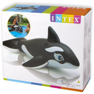 INTEX WHALE RIDER INFLATABLE POOL FLOAT(117CM* 77CM)