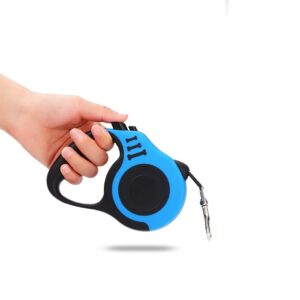 Retractable Dog Leash, No Collar(16.5 Feet Long ,Max Dog Weight-33lbs.)