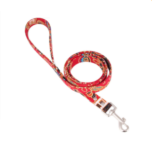 Floral Pattern Pet Dog Leash, No Collar(Small 1.5*120cm)