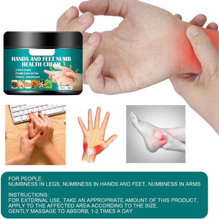 numbness in hands cream