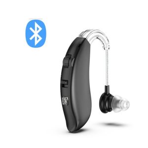 Rechargeable Bluetooth Behind The Ear Hearing Aid Machine