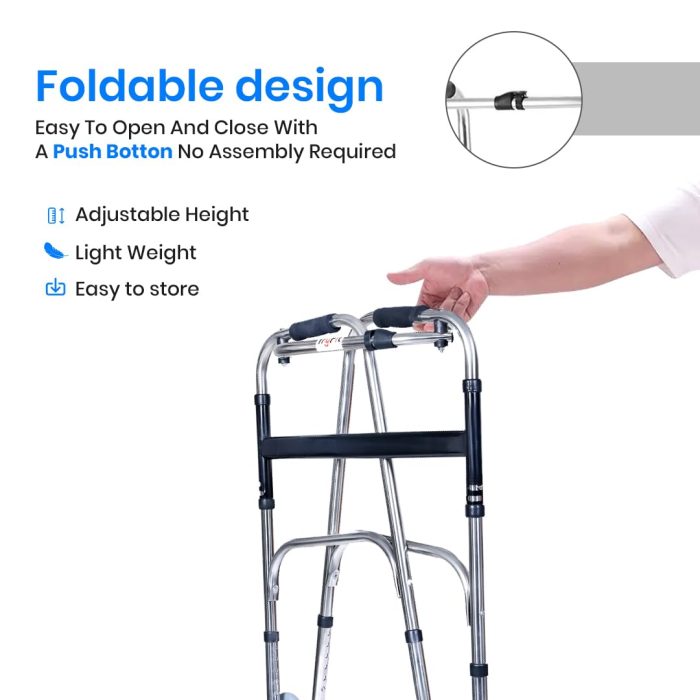walking frame with wheels