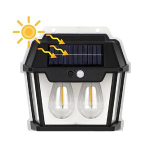 solar exterior wall lantern