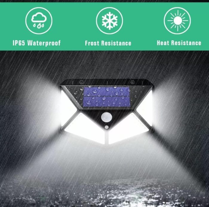 solar powered lights wall outdoor