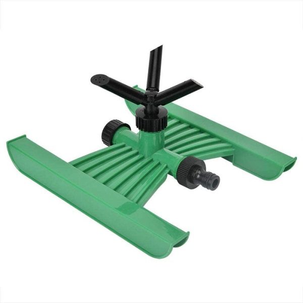3 Nozzles Plastic Automatic Lawn Garden Water Sprinkler(5Meter Diameter Coverage)