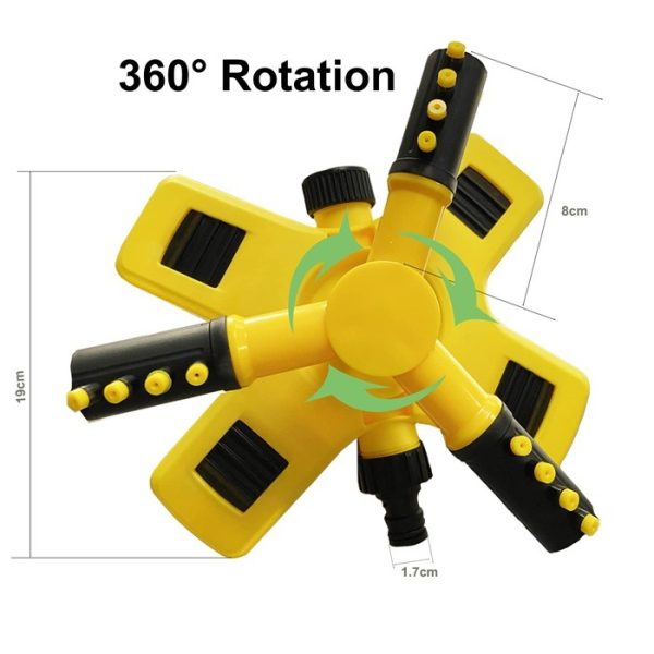 360°Automatic Rotating Adjustable Lawn Sprinklers
